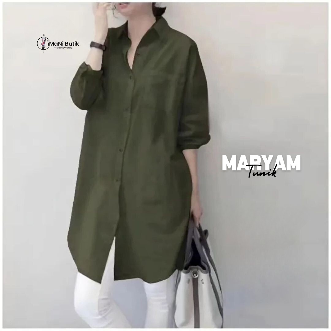 Tunik Maryam Army