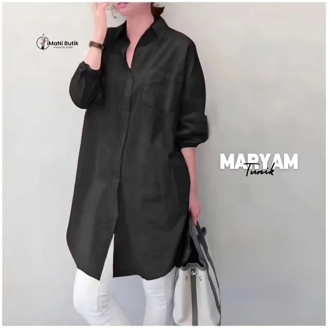 Tunik Maryam Hitam