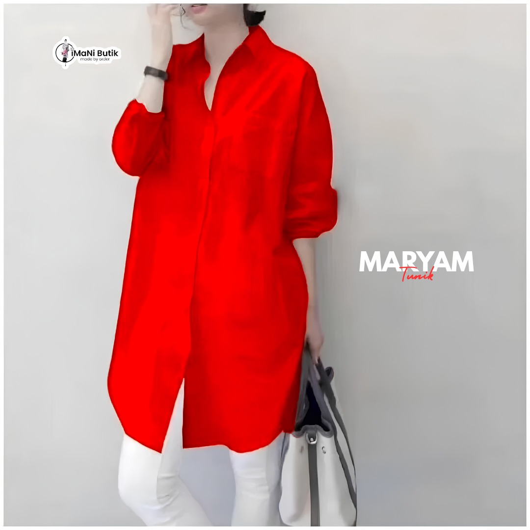Tunik Maryam Merah