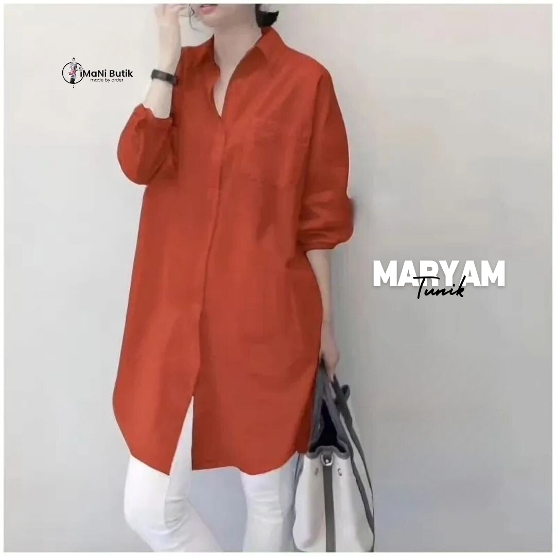 Tunik Maryam Orange