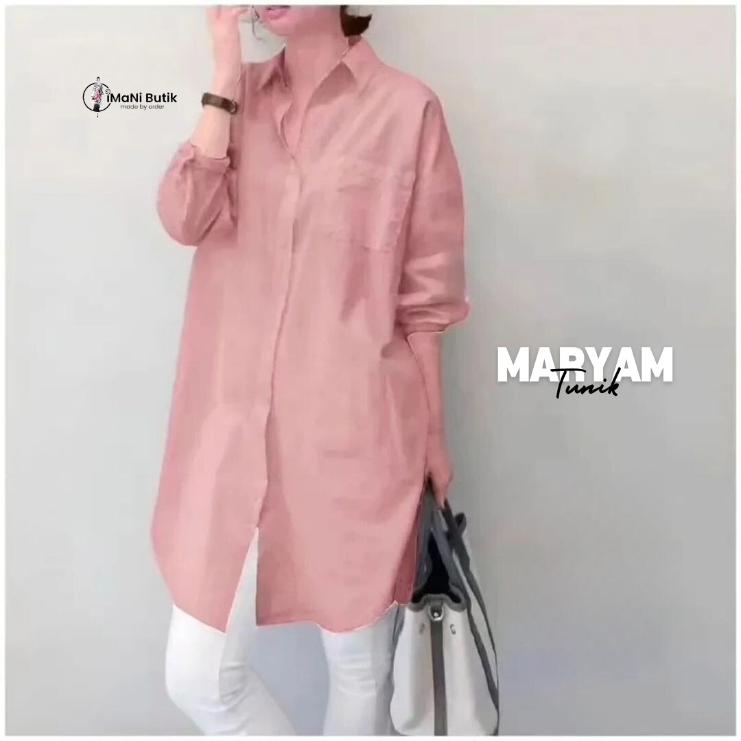 Tunik Maryam Peach